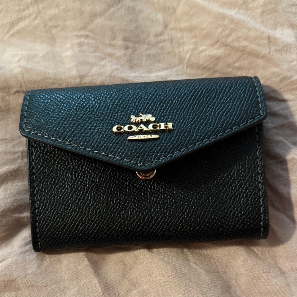 Coach Black Leather Wallet